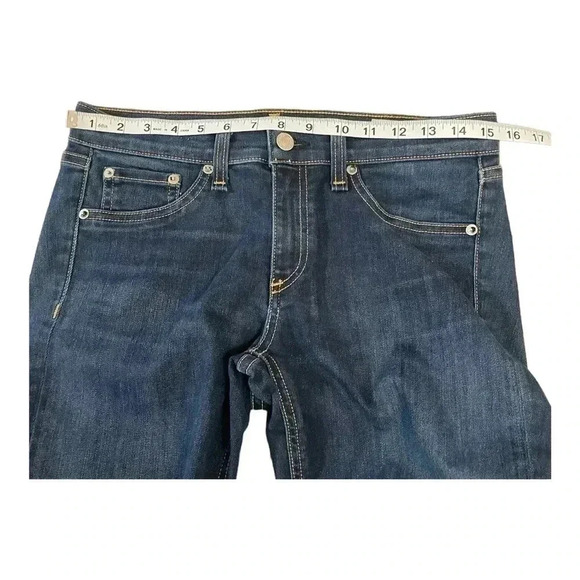 Rag & Bone Skinny Jeans Dark Wash Mid Rise Womens size 28 - Picture 9 of 13